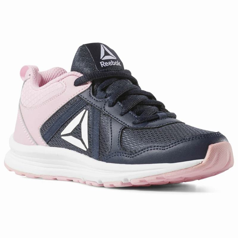 Adidasi Alergare Reebok Almotio 4 Baieti Bleumarin/Roz Deschis Romania NG6984BF